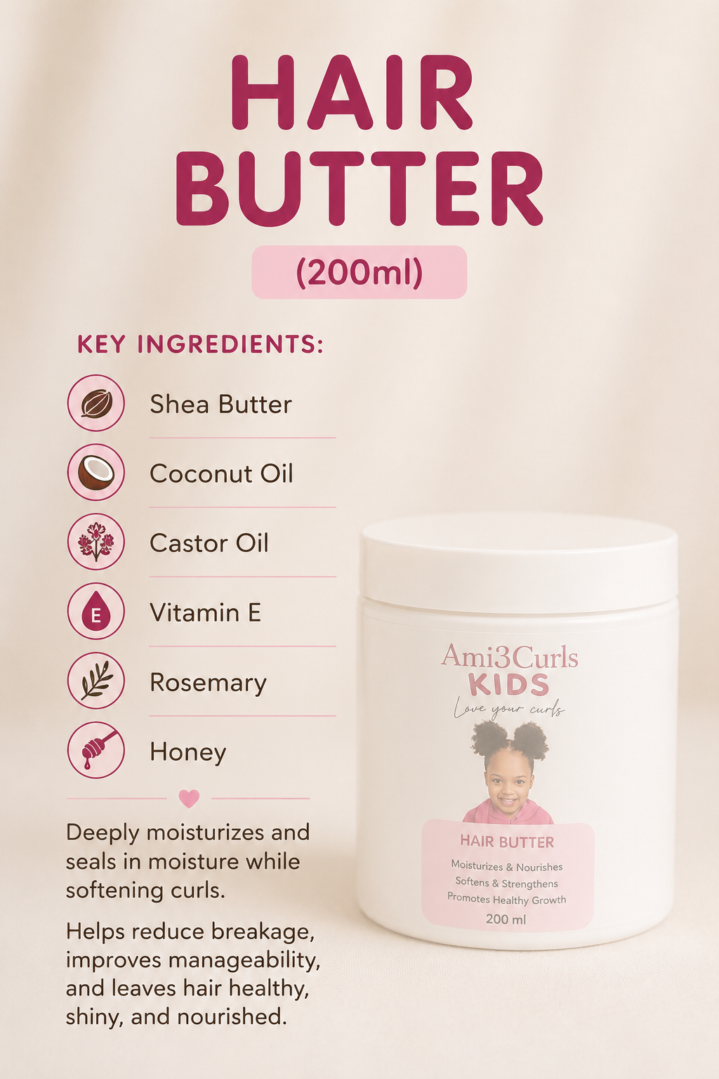Ami3 Kids Growth Butter